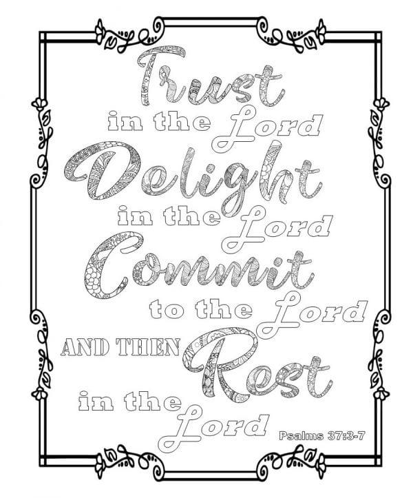 Trust, Delight, Commit Then Rest