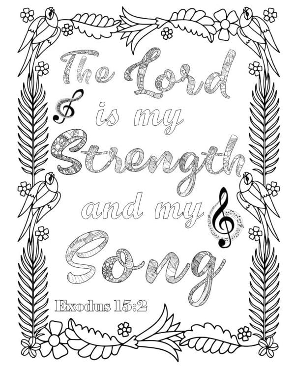 The Lord is My Strength and Song